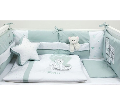 Луксозен спален комплект от 8 части Bambino Casa Paris
