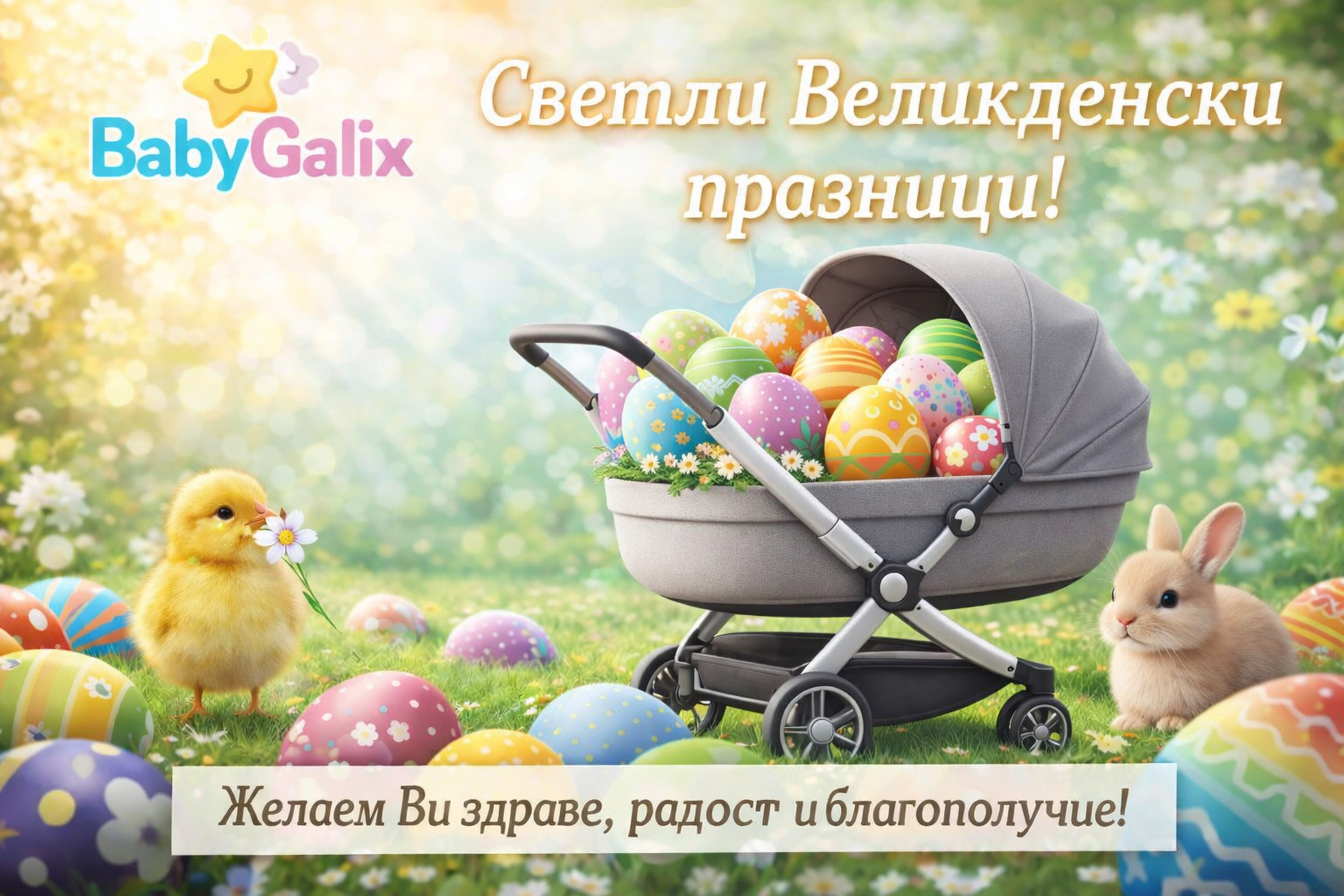 СВЕТЛИ ВЕЛИКДЕНСКИ ПРАЗНИЦИ!