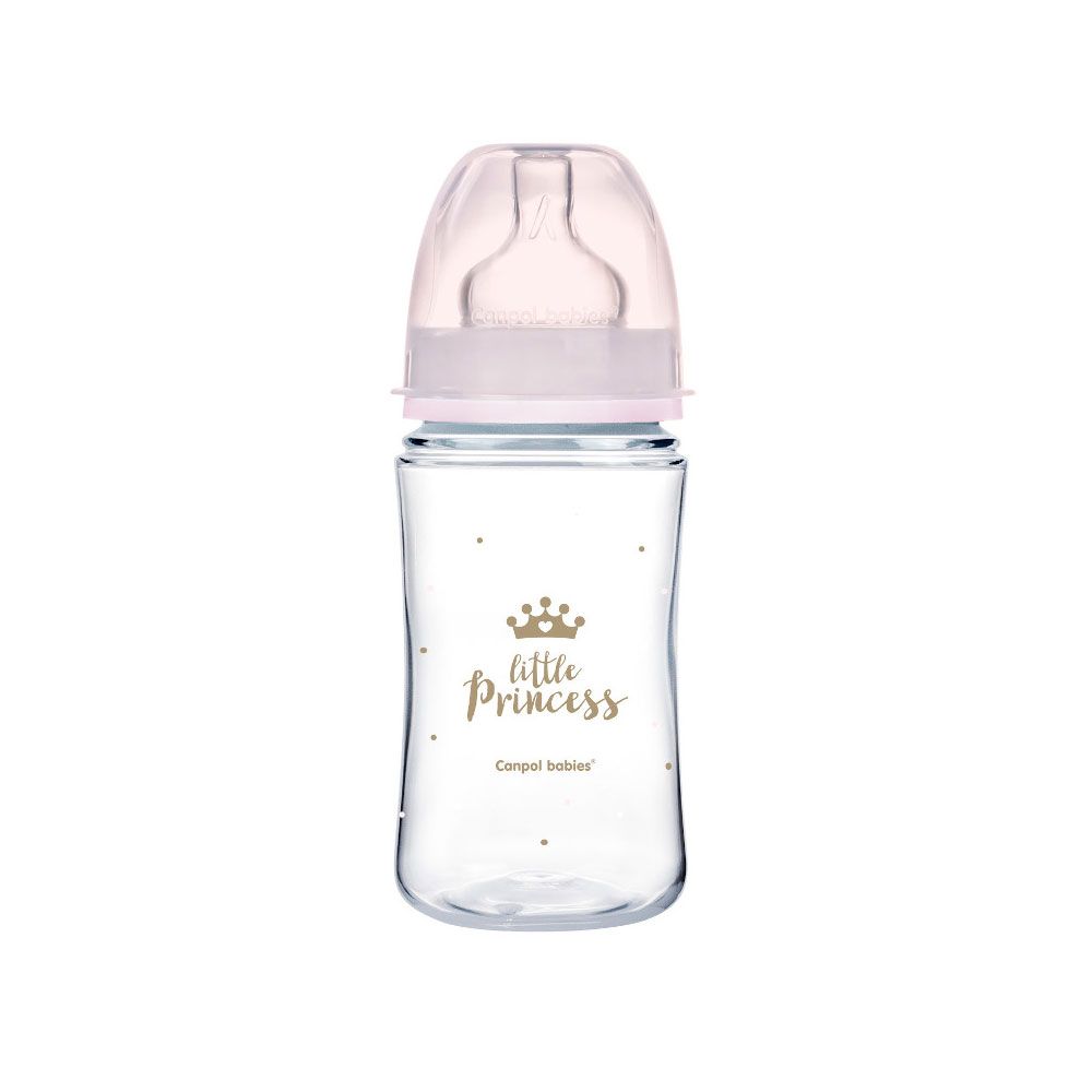 Canpol-шише РР 240ml Royal baby силикон 0-6м