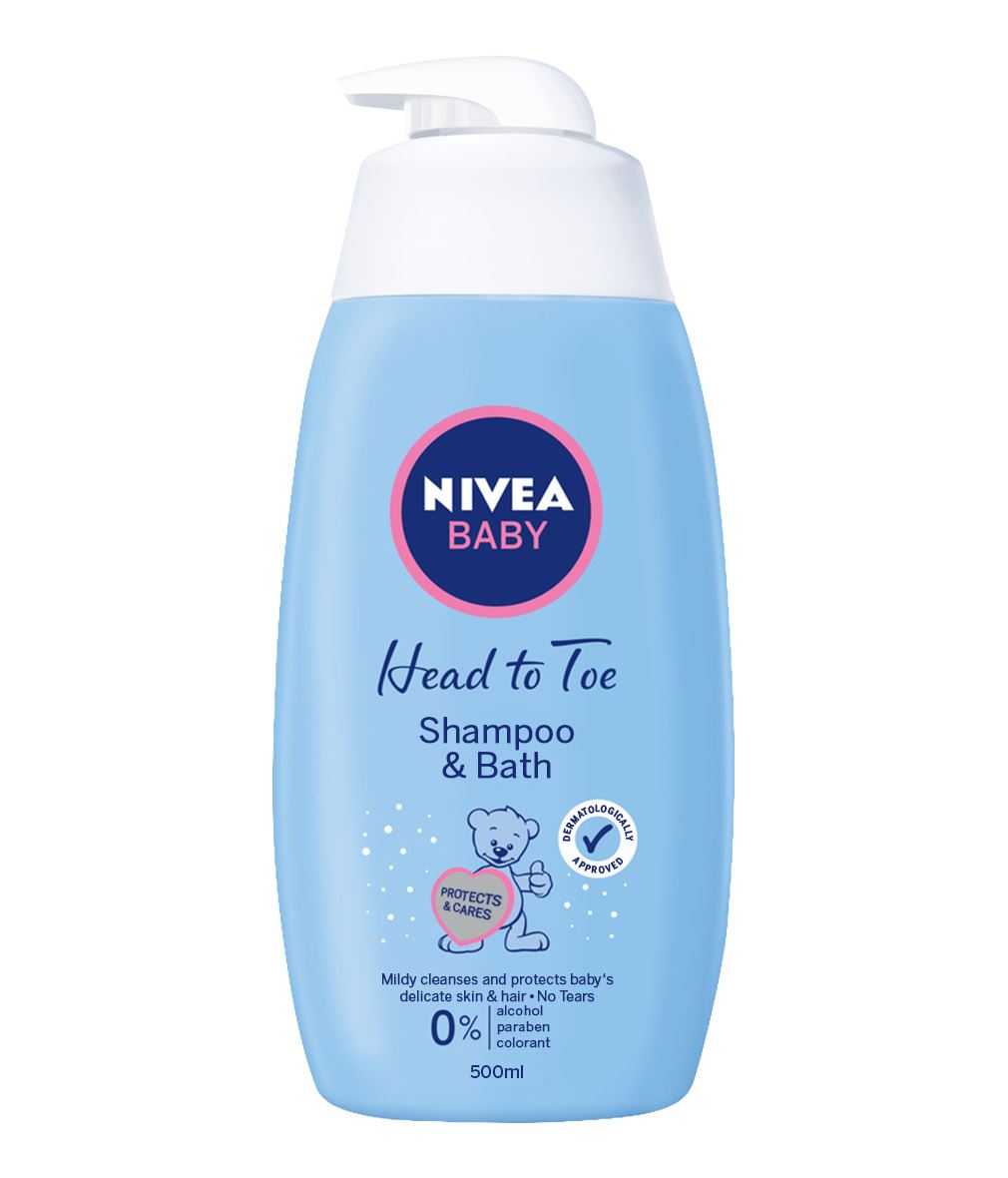 Nivea baby- нежен шампоан за коса и тяло 500ml
