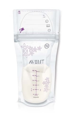 Avent-пликове за съхранение на кърма 25бр