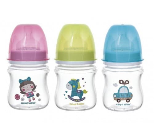 Canpol-Шише Toys антиколик с широко гърло 120 мл