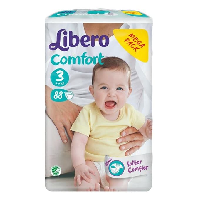 Libero Comfort3 4-9кг 88бр