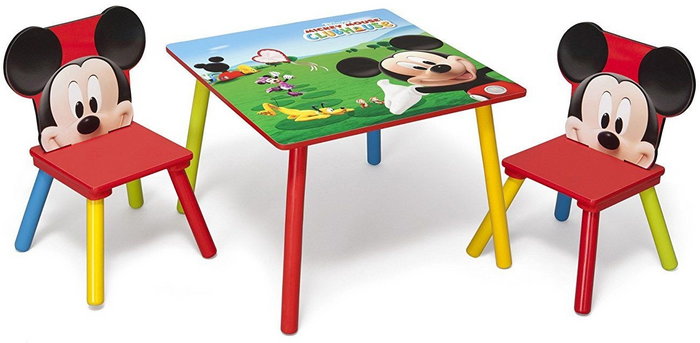 Детска масичка с 2 столчета Mickey Mouse