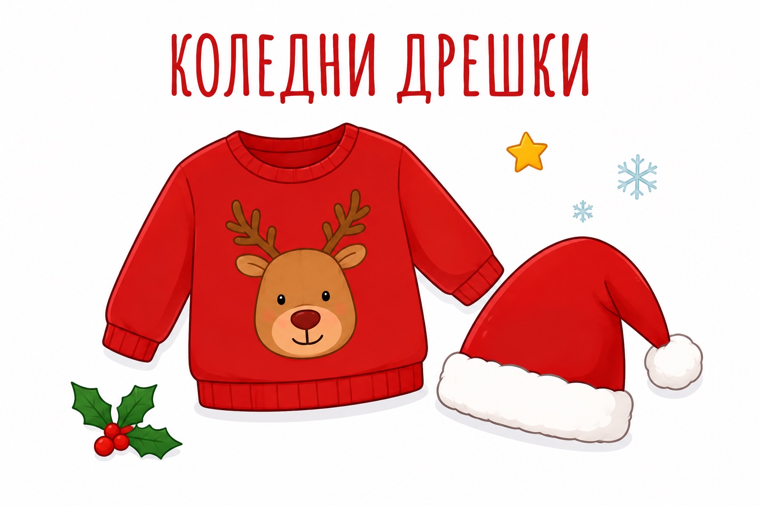 Коледни дрешки