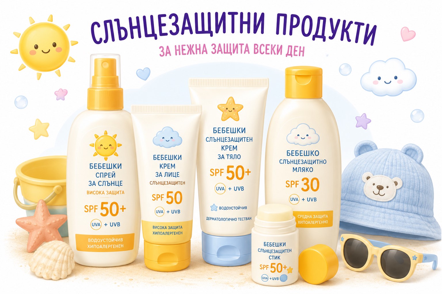 Слънцезащитни продукти