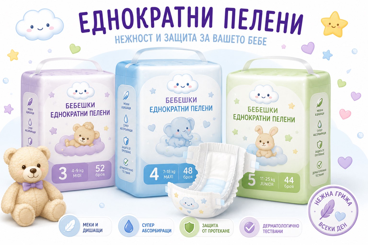 Еднократни пелени