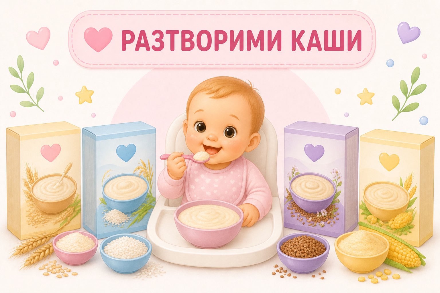 Разтворими каши