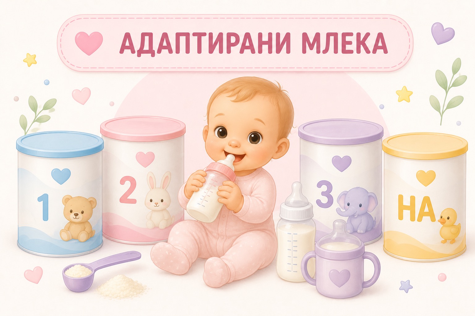 Адаптирани млека