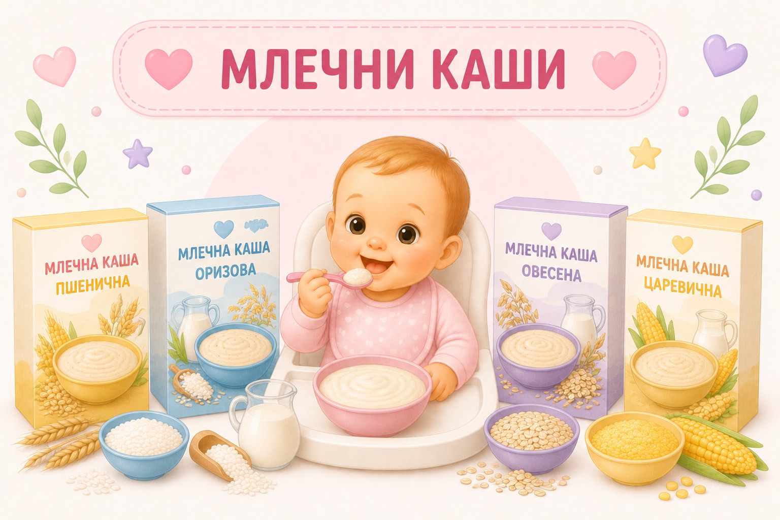 Млечни каши