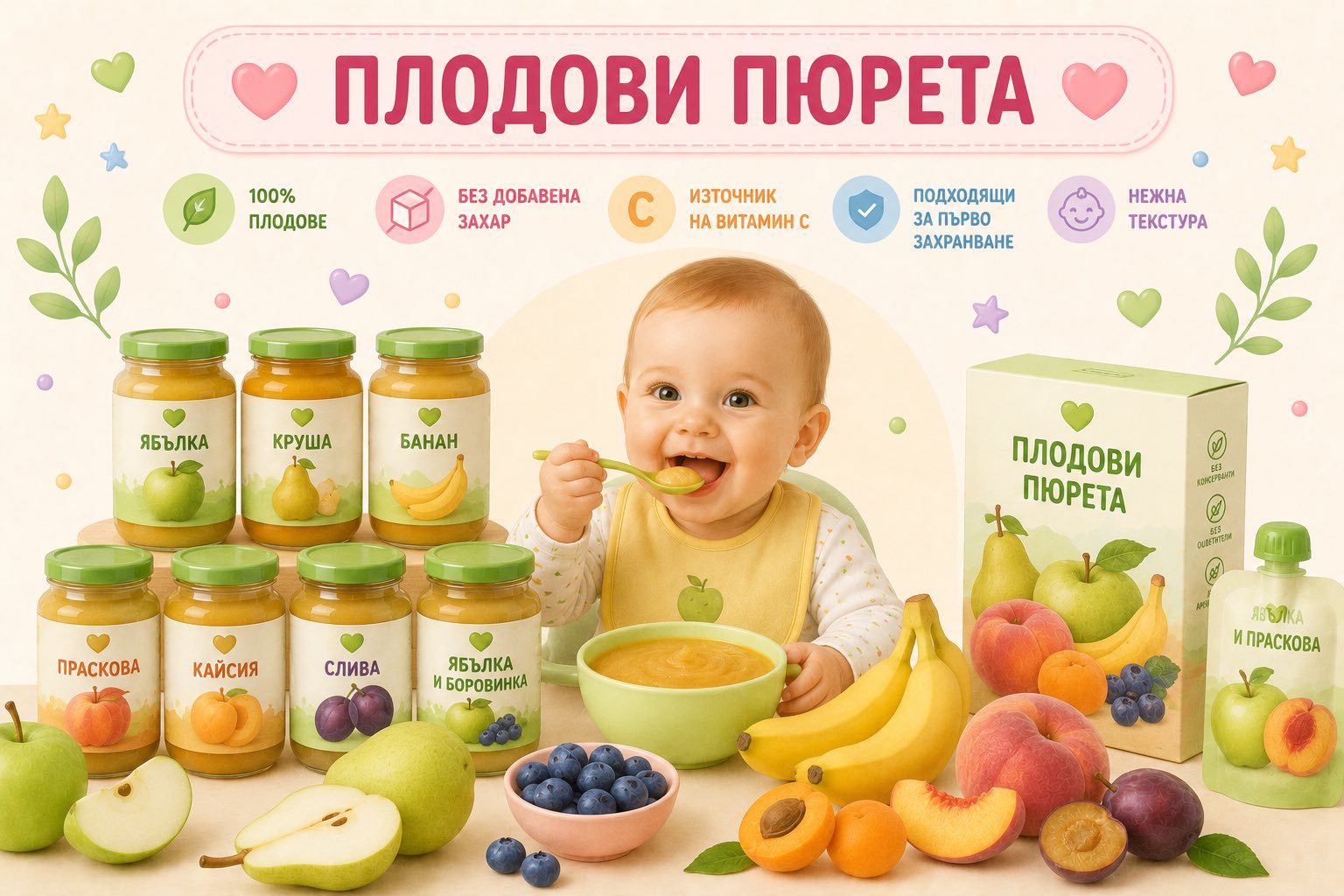 Плодови пюрета