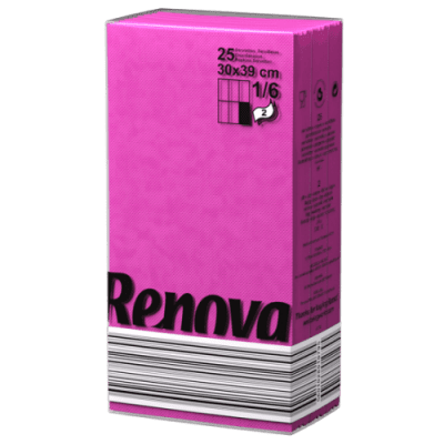Renova-розови салфетки G