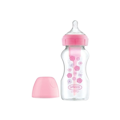 Бебешко шише Dr. Brown’s Options+ Anti-Colic Wide-Neck 270ml