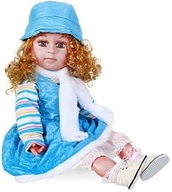 Кукла Мелиса:синя
