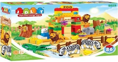 Детски строител Зоопарк 86ч