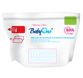 BabyOno-Пликове за стерилизация в микровълнова 1038