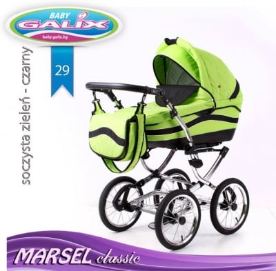 Бебешка количка 3в1 Marsel classic цвят 29