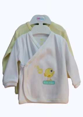 Бебешка блузка 2 бр. пате 0-3м