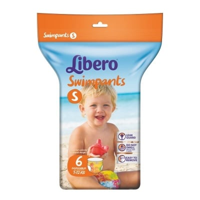 Libero-Еднократни гащички-бански размер S 6бр