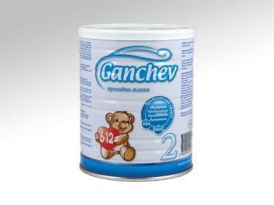 Ganchev2-Преходно мляко с пробиотик 6-12м 400гр