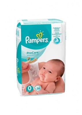 Pampers ProCare0 1-2.5кг 38бр