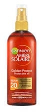 Garnier Ambre Solaire слънцезащитен спрей олио за тяло SPF20