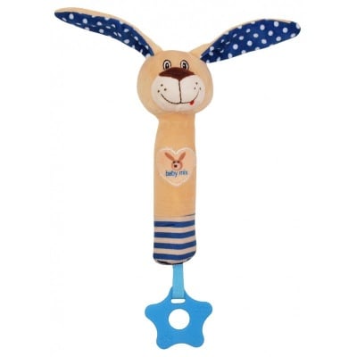 Baby Mix-плюшена играчка с гризалка Зайче