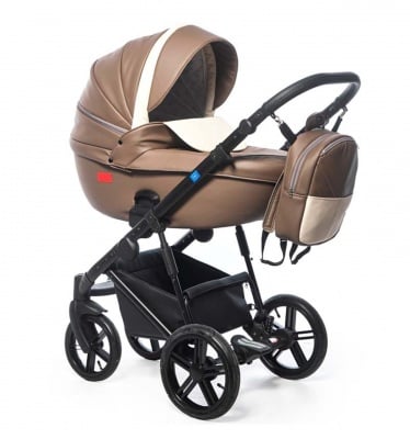 Adbor-Бебешка количка 3в1 Avenue еко кожа цвят:OX03
