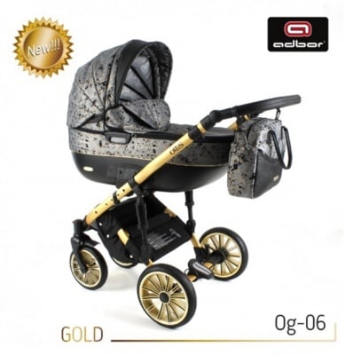 Adbor-Бебешка количка Zarra Gold 3в1 цвят:06