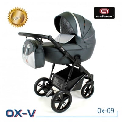 Adbor-Бебешка количка 3в1 Avenue еко кожа цвят:OX09