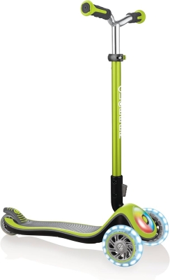 GLOBBER Тротинетка ELITE FL TRANSLUCENT LIME GREEN - DAR