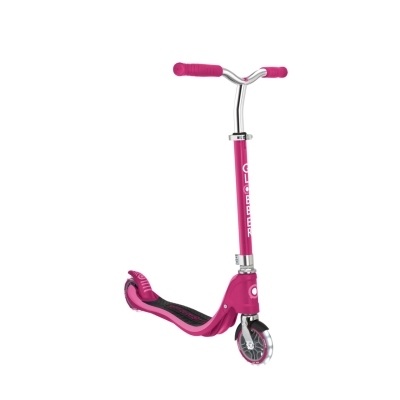 GLOBBER Светеща тротинетка FLOW 125 LIGHTS, RUBY