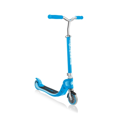 GLOBBER Сгъваема тротинетка FLOW FOLDABLE 125,  синя