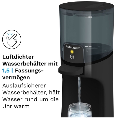 Baby Brezza - Инстантен нагревател за бебешко шише Instant Warmer Black
