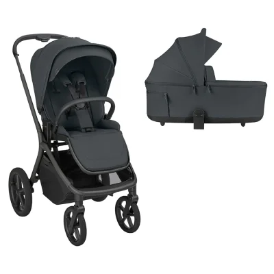 KIKKA BOO PLATINUM Комбинирана количка 2в1 GOYA GRAPHITE