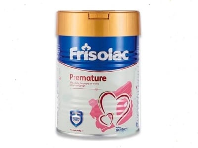 Frisolac Premature -адаптирано мляко за недоносени бебета 400гр