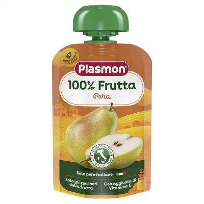 PLASMON Плодова закуска Круша 6м. 100г