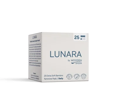 Биоразградими бамбукови ежедневни превръзки Lunara