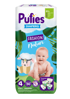 PUFIES Fashion&nature  ЕДНОКРАТНИ ПЕЛЕНИ JUNIOR5 11-16КГ 46БР