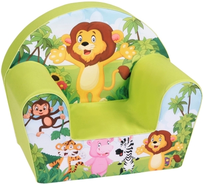 Delta trade-детски фотьойл Лъвчо и животните