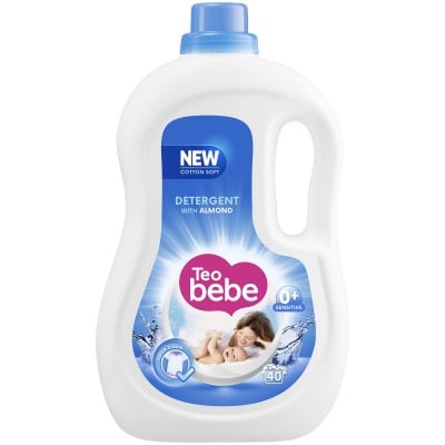 Teo bebe-течен препарат за пране Almond 40 пранета
