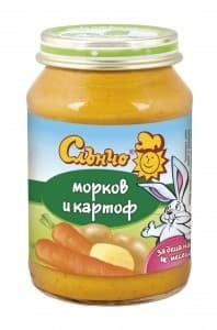 Слънчо-Морков и картоф 4м+ 190гр
