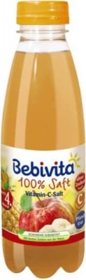 Bebevita-сок с витамин С 4м+ 500мл
