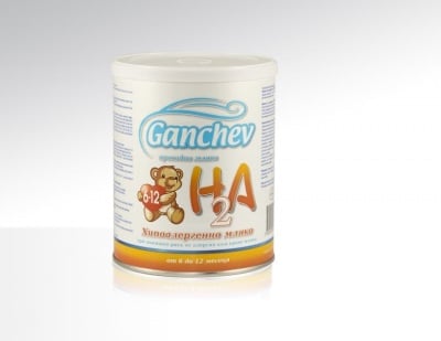 Ganchev HA2-хипоалергенно мляко 6-12м 400гр
