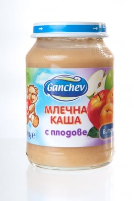 Ganchev-млечна каша с плодове 4м+190гр