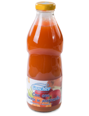 Ganchev-сок от ябълки и моркови 750ml