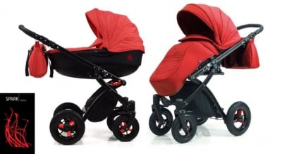 Бебешка количка Tako Alive 2в1 цвят:червен