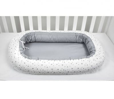 Гнездо 3в1 Bambino Casa  grigio-сиво
