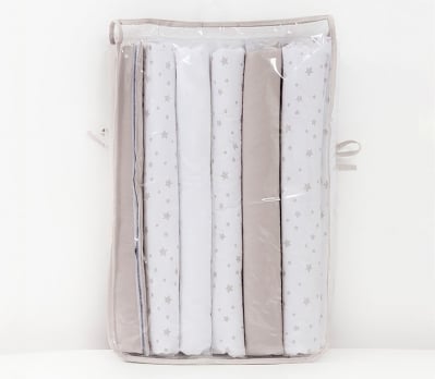 Протектори за решетка Bambino Casa Paris 6 бр beige