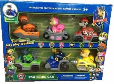 Комплект фигурки Paw Patrol с коли